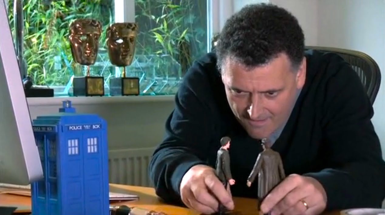 Steven Moffat in The Five Doctors Reboot