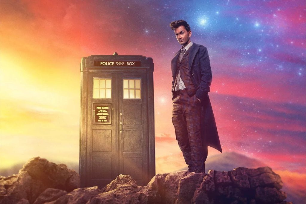 David Tennant as the Doctor