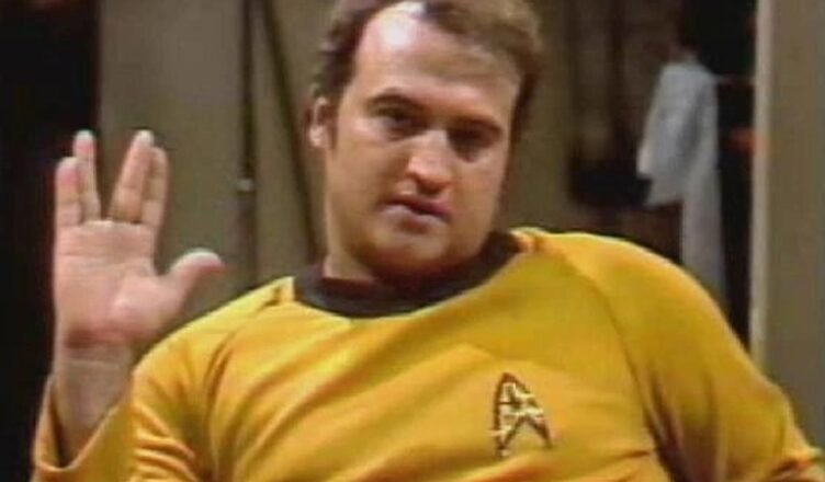 John Belushi in a Star Trek spoof on SNL