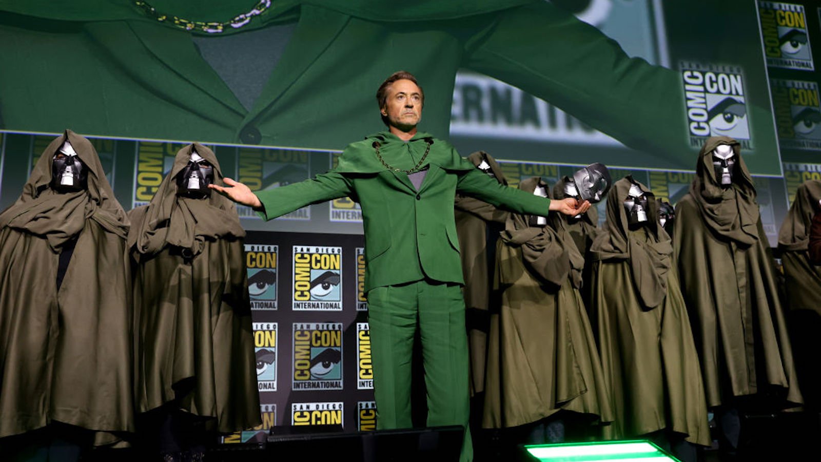 Robert Downey Jr is Dr Doom