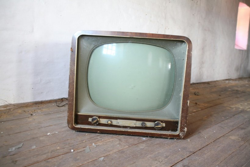 Old TV set