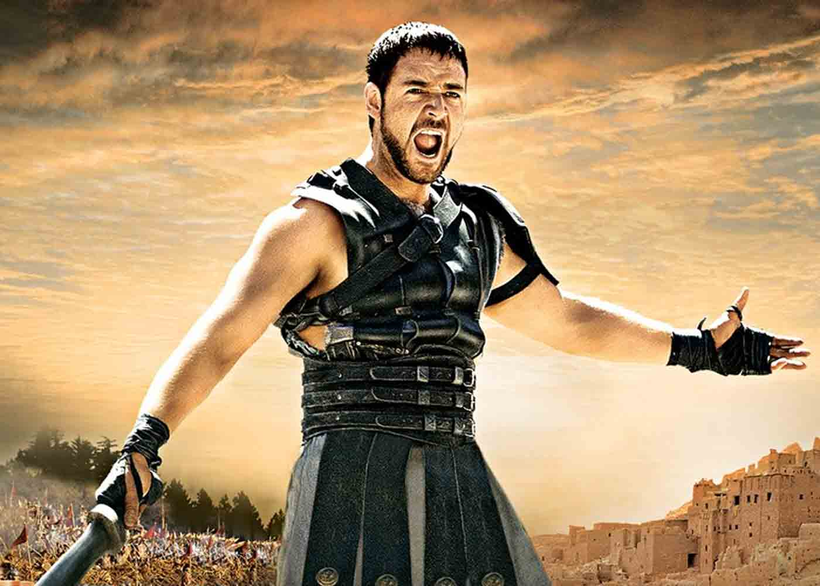 Russell Crowe in Gladiator