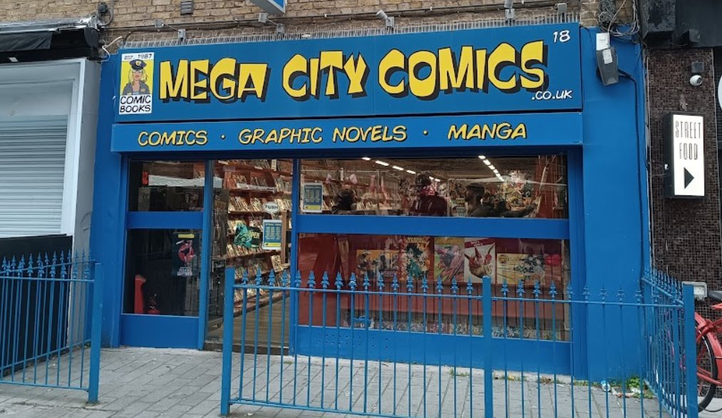 Mega City Comics, london