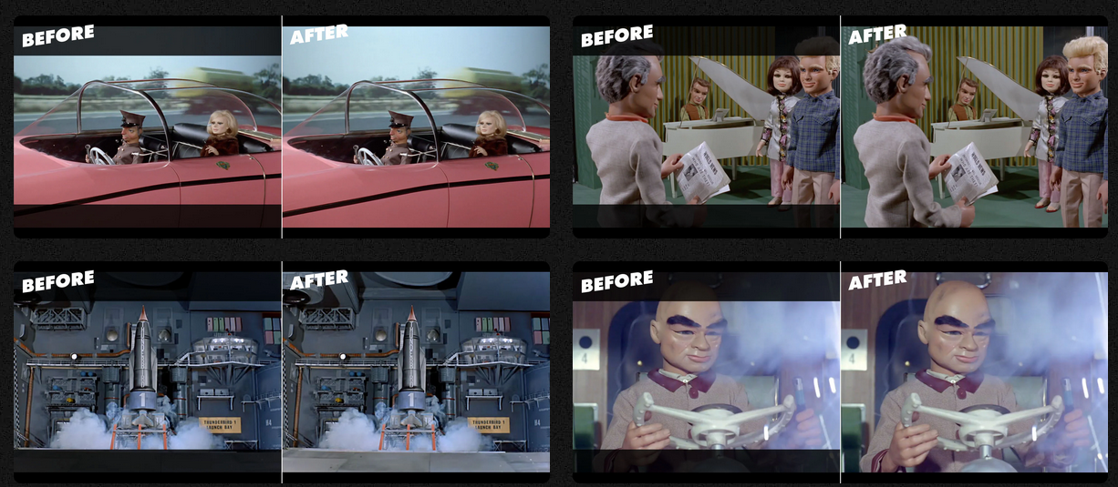 Thunderbirds 60th anniversary restoration example